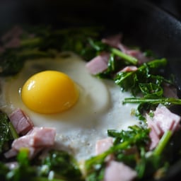 Greens, Eggs, and Ham