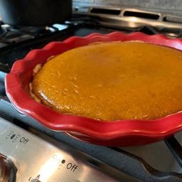 Pumpkin Pie From Scratch