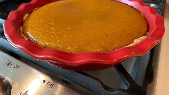 Pumpkin Pie From Scratch