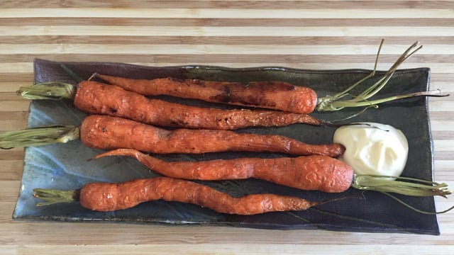 Roasted Carrots and Aioli