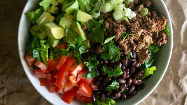 Taco Salad Bar